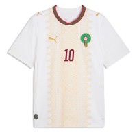 Pánský Fotbalový dres Maroko Brahim Diaz #10 MS 2026 Venkovní Krátký Rukáv